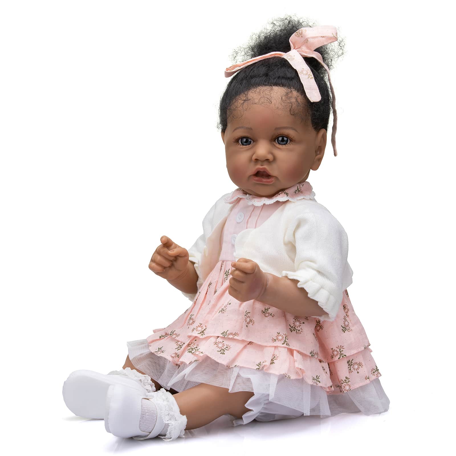 Wholesale Cloth Body Reborn Baby Doll FA-214C